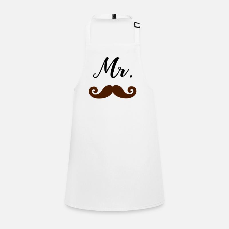 M. Moustache Tablier Enfant