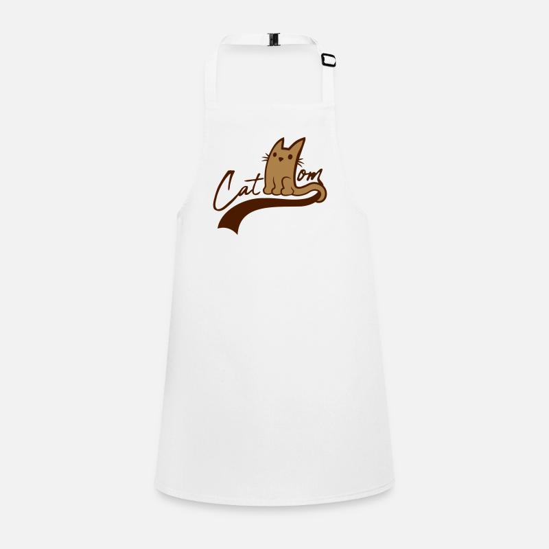 Texte de conception de maman chat Tablier Enfant