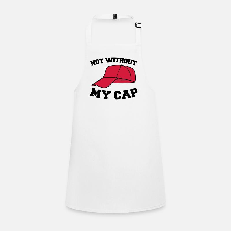 not without my cap 002 Children's Apron