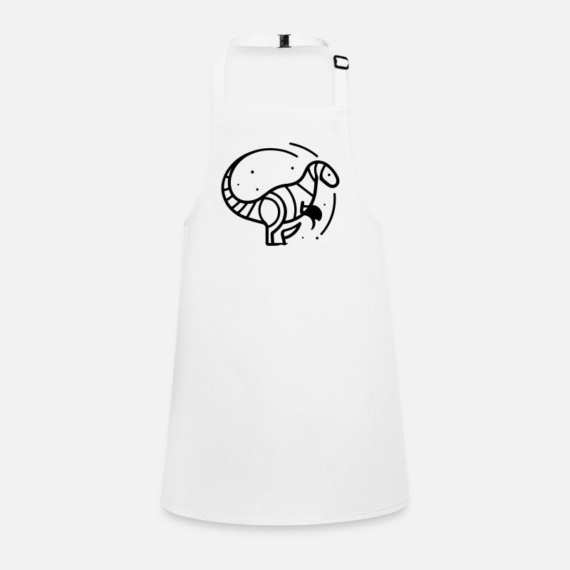 Dino Schürze für Kinder