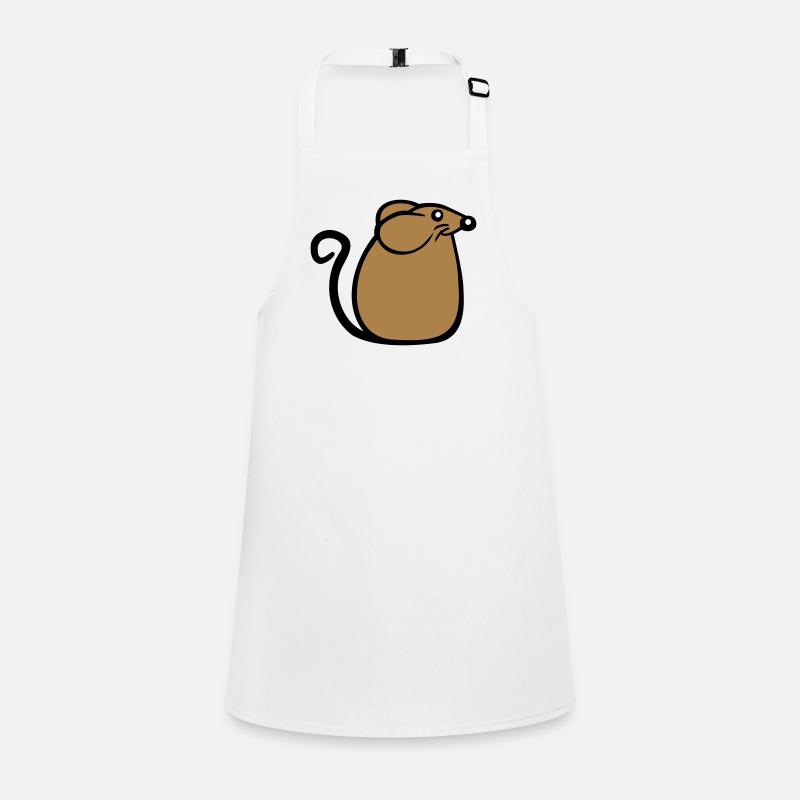 Mouse Mouse Cute Little Rat Rodent Friendly Children's Apron