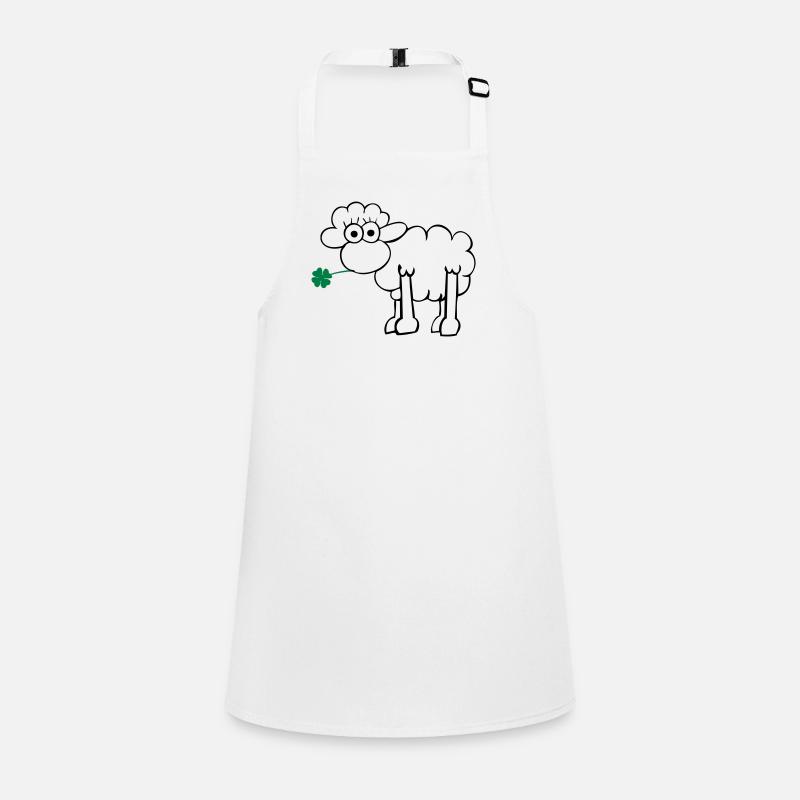 Sheep with clover Children's Apron