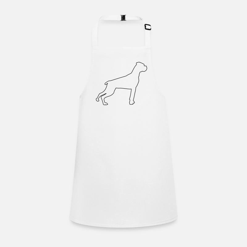 Contours de boxer 1 Tablier Enfant
