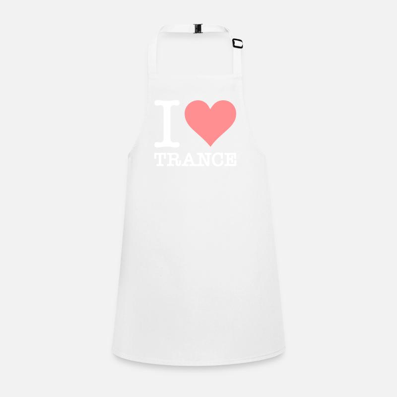 I Love Trance Tablier Enfant