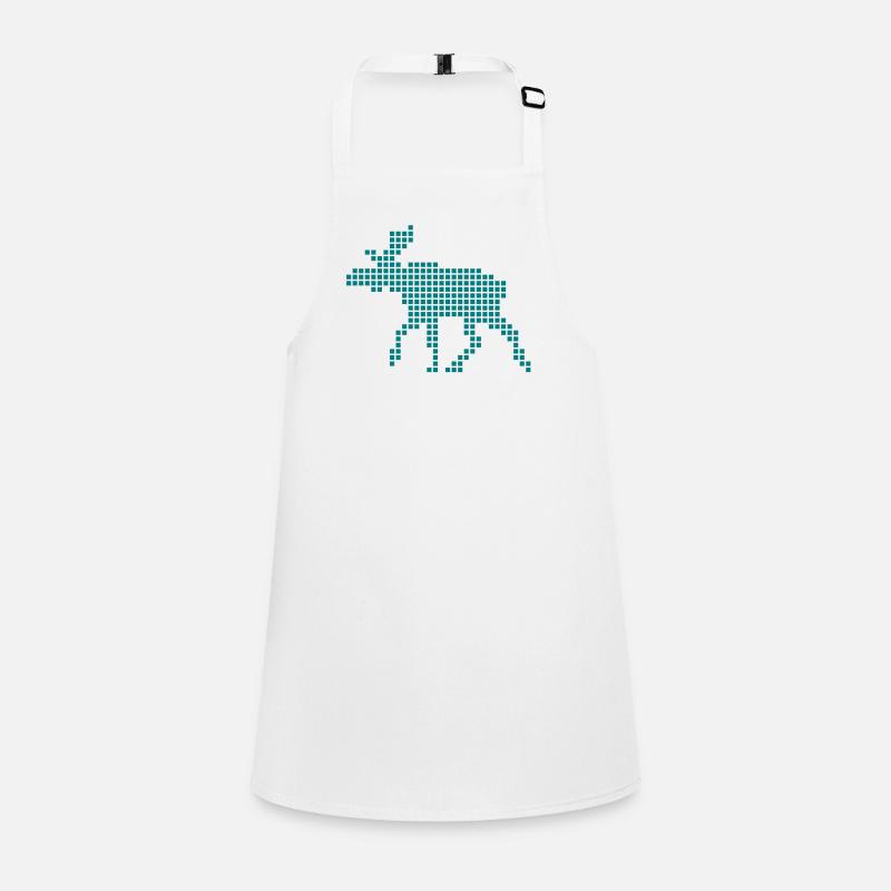 Pixel Elk Children's Apron