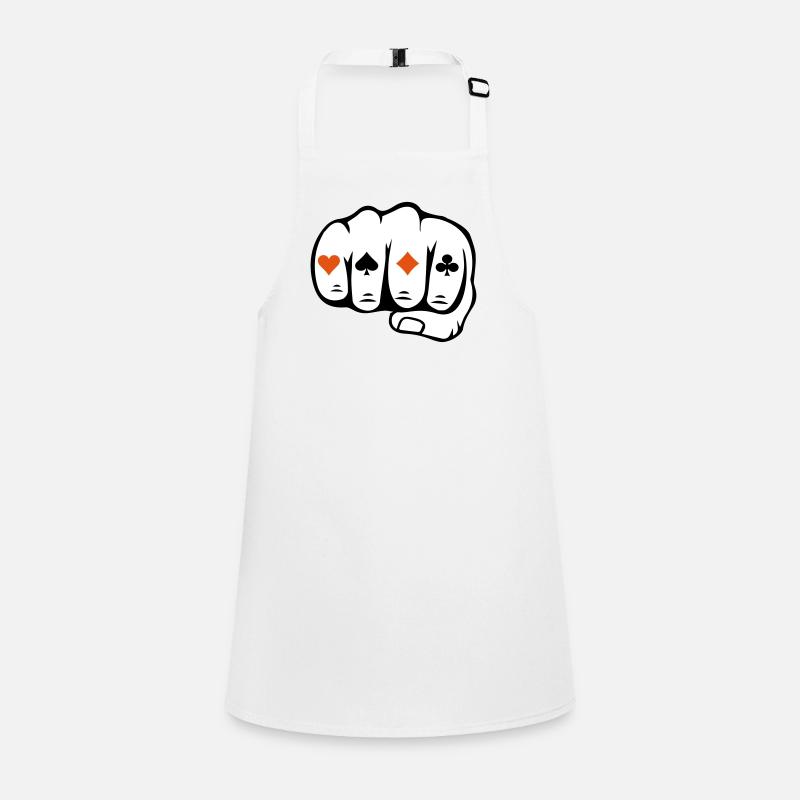 Spielkarten Schürze für Kinder