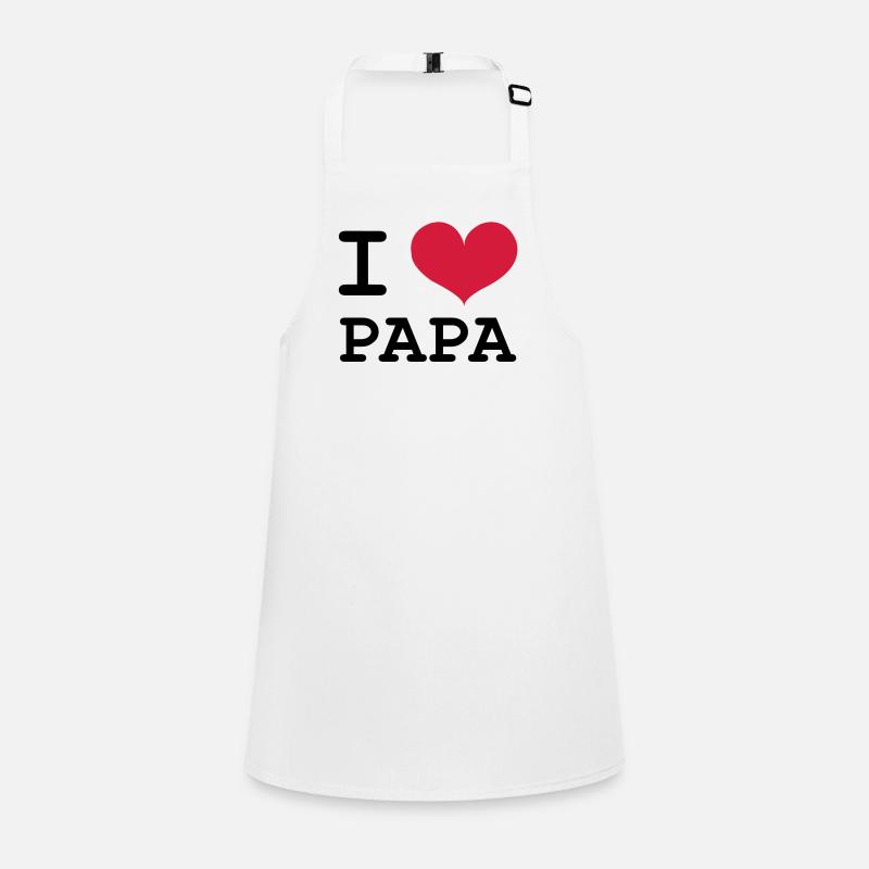 I Love Dad! Children's Apron