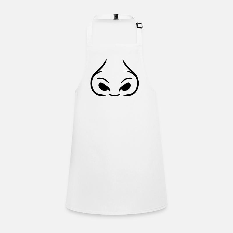 Large nostrils thick nose Children's Apron