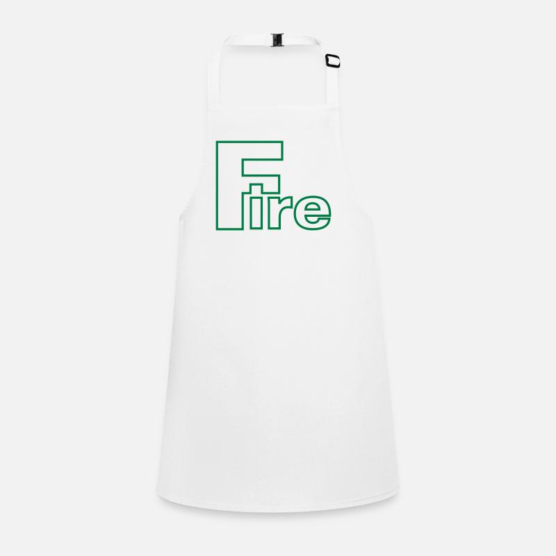 Fire Children's Apron
