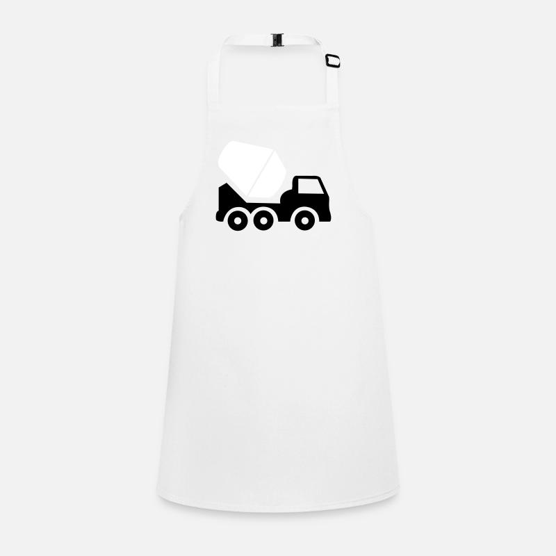 Construction work excavator vehicle Children's Apron
