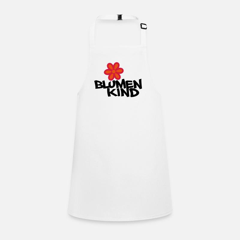 Blumenkind Schürze für Kinder