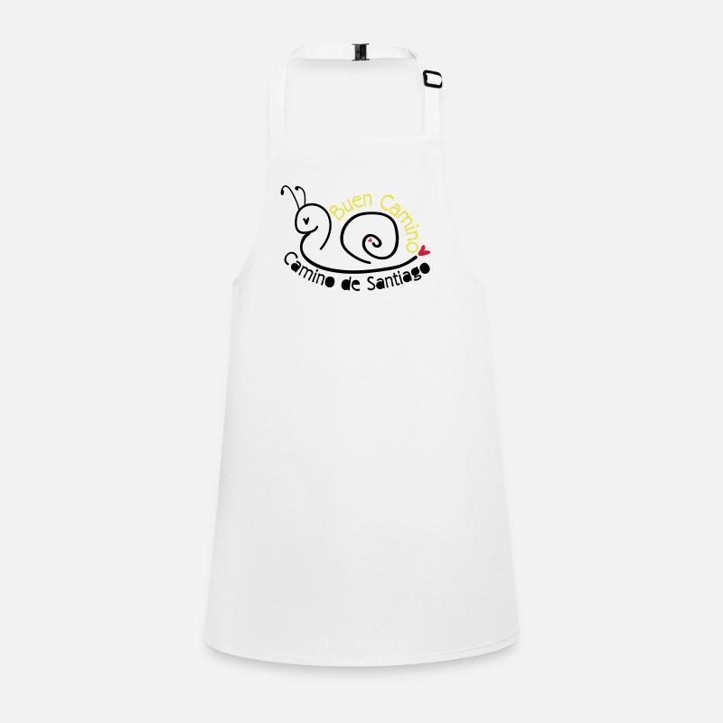 Camino de Santiago snail Children's Apron