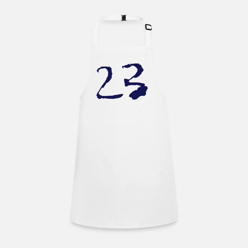 23 /Numero / VETTORE Grembiuli per bambini