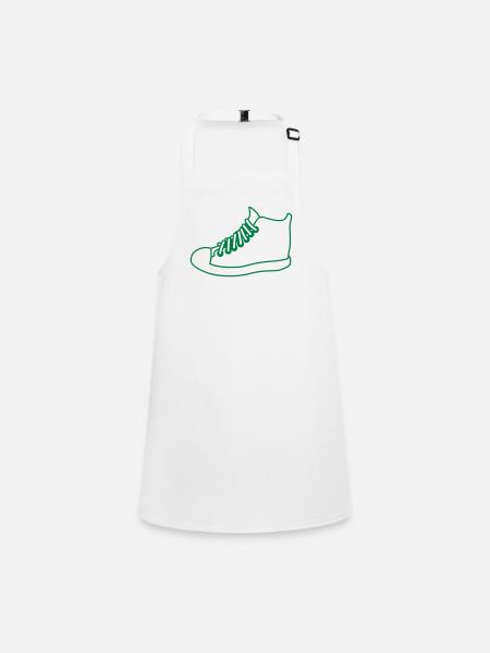 chaussures de sable sable - Tablier Enfant - blanc - Devant