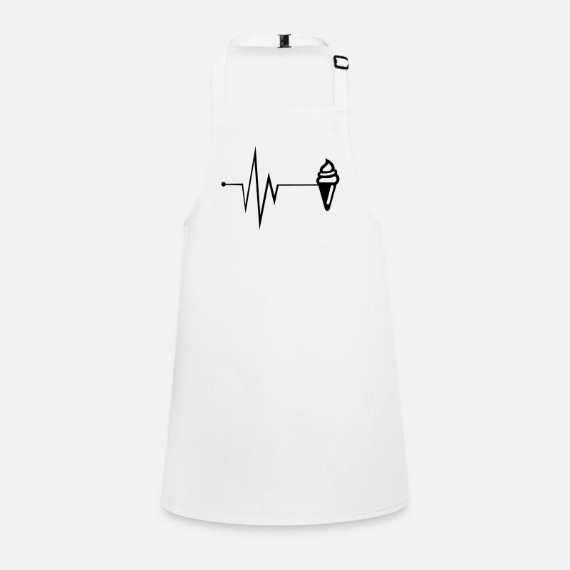 Icône de glace pulse Tablier Enfant