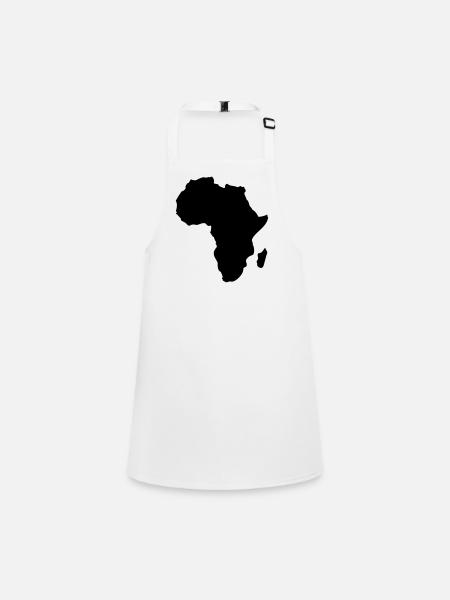Afrika Afrika Länder continent1 - Schürze für Kinder - Weiß - Vorne