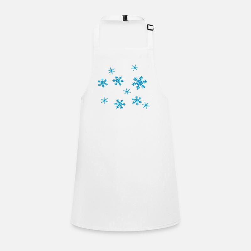 snow Children's Apron