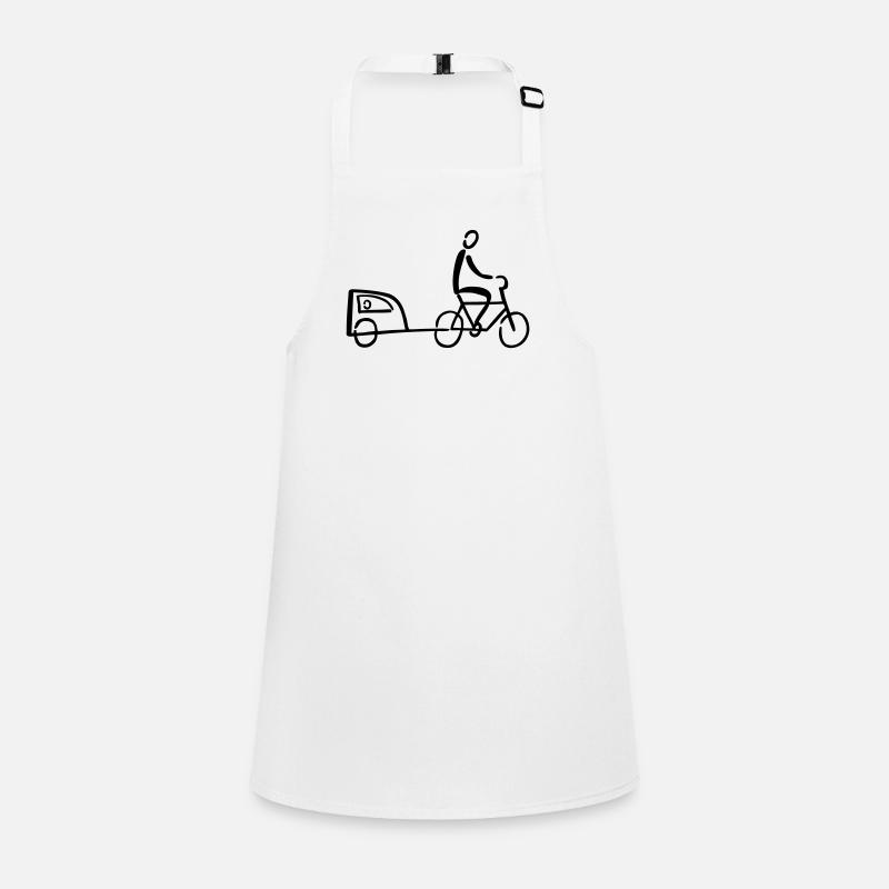 Remorque Vélo - Tablier Enfant - blanc