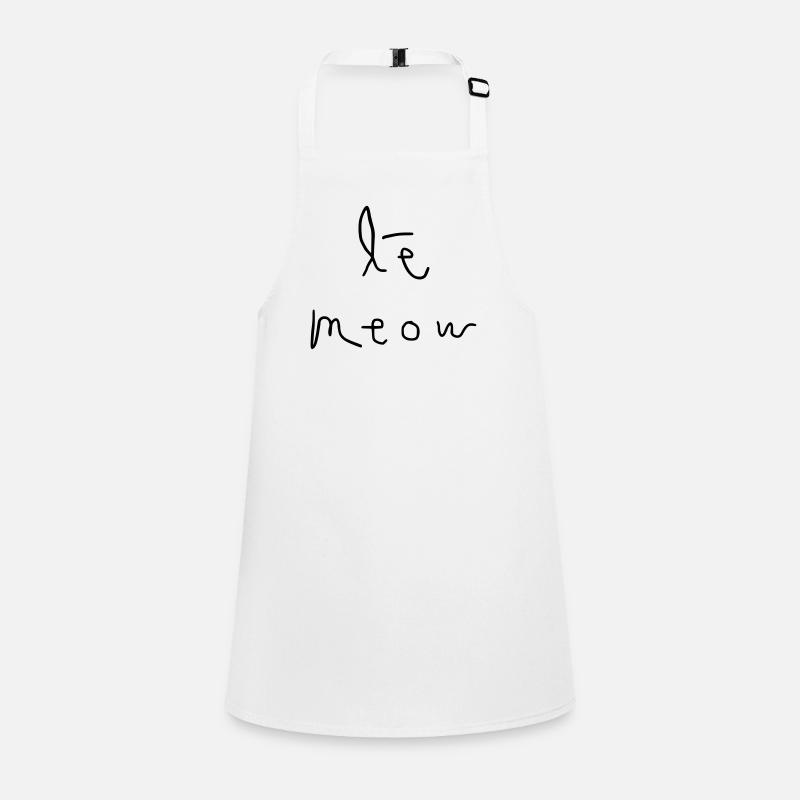 Katzen Schürze für Kinder