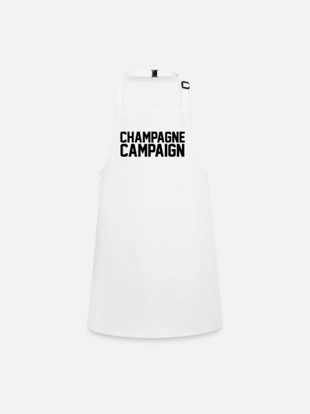 Campaign - Children's Apron - white - Front
