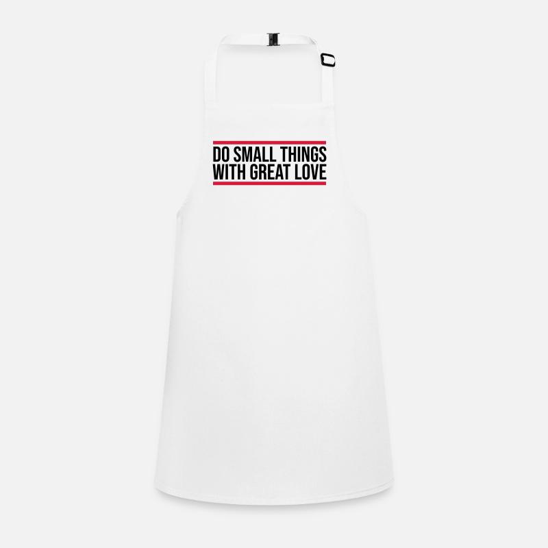 Quote do small things Children's Apron