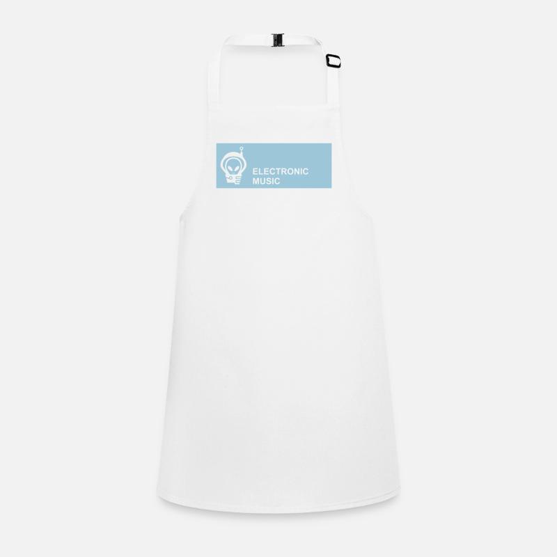Electronic Music Alien Astronaut Children's Apron