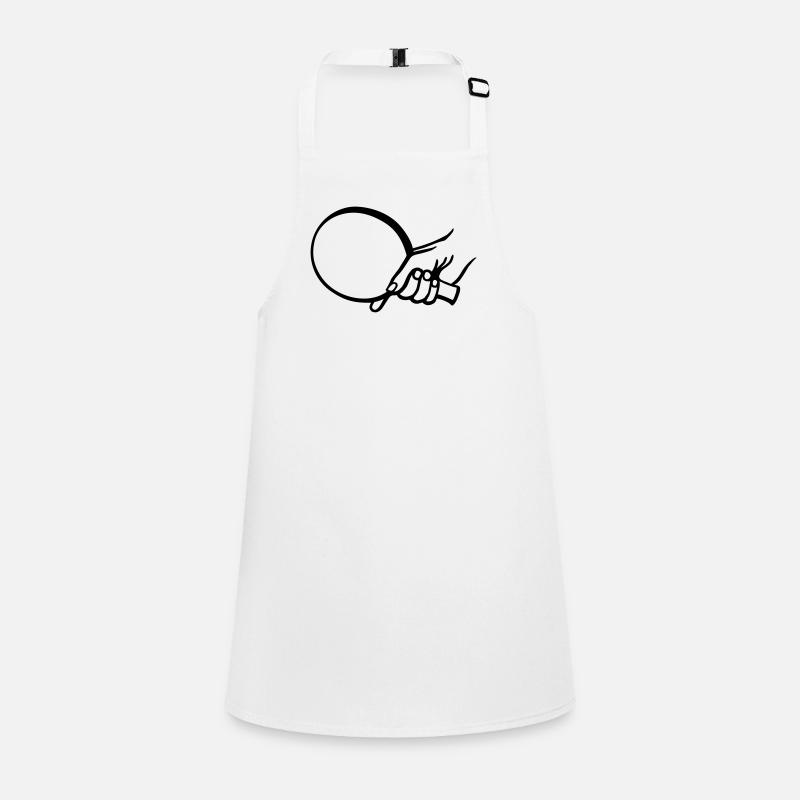 tischtennis_shake_hands Schürze für Kinder