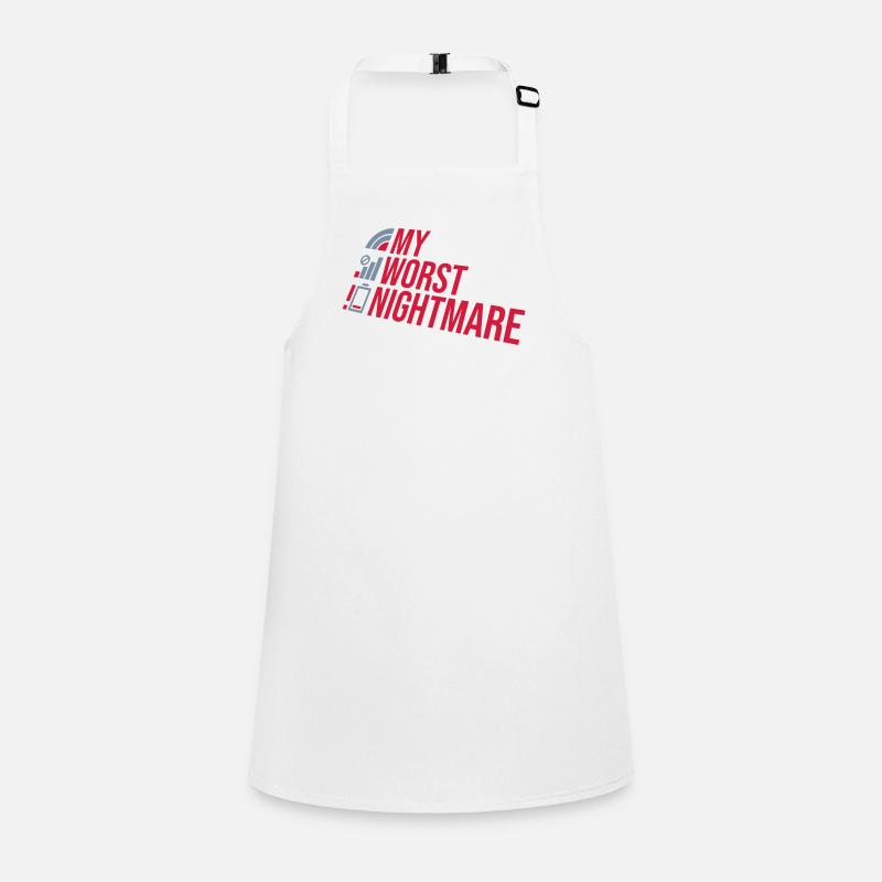 Funny my worst nightmare Children's Apron