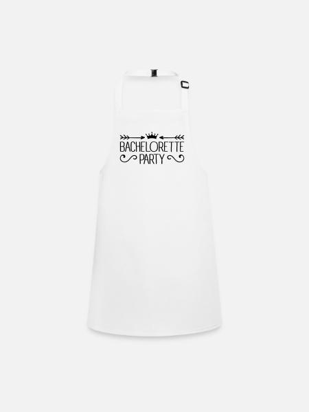 Bachelorette Party - Tablier Enfant - blanc - Devant