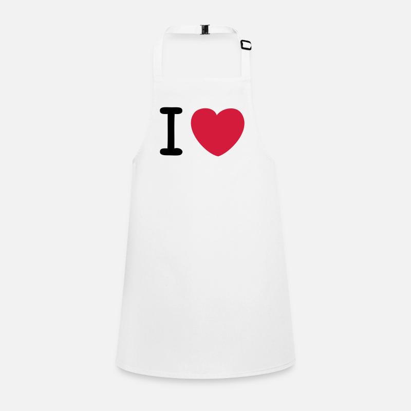 I love Original Schürze für Kinder