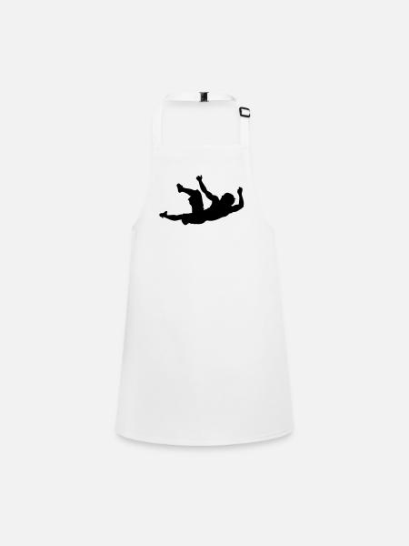 Escalade # 7 - Tablier Enfant - blanc