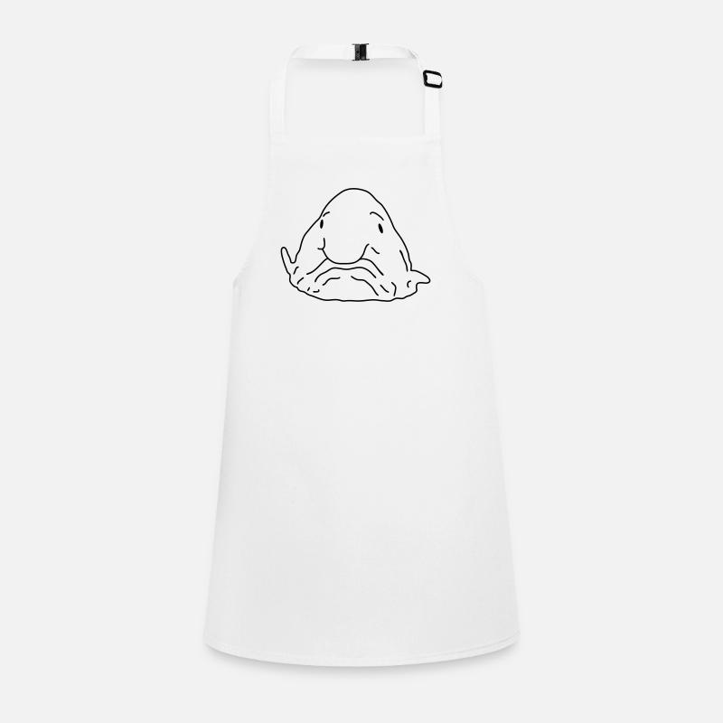 blob fish Children's Apron