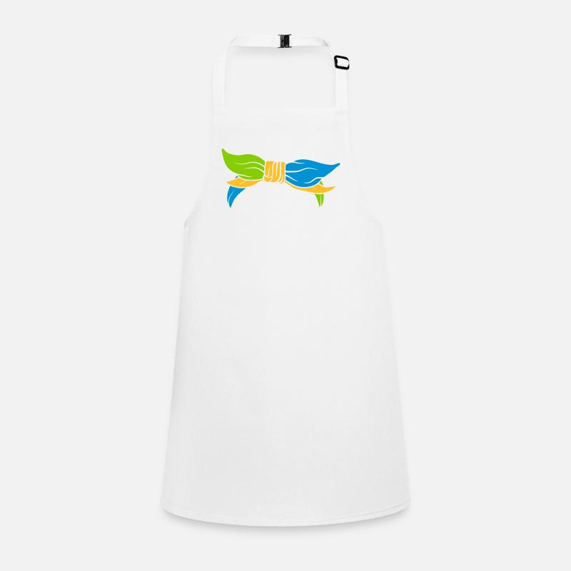 Bunte weibliche Kopfbedeckung Kopftuch Schürze für Kinder