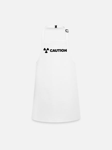 Radiation - Children's Apron - white - Front