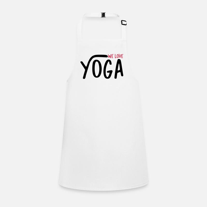 We Love Yoga Tablier Enfant