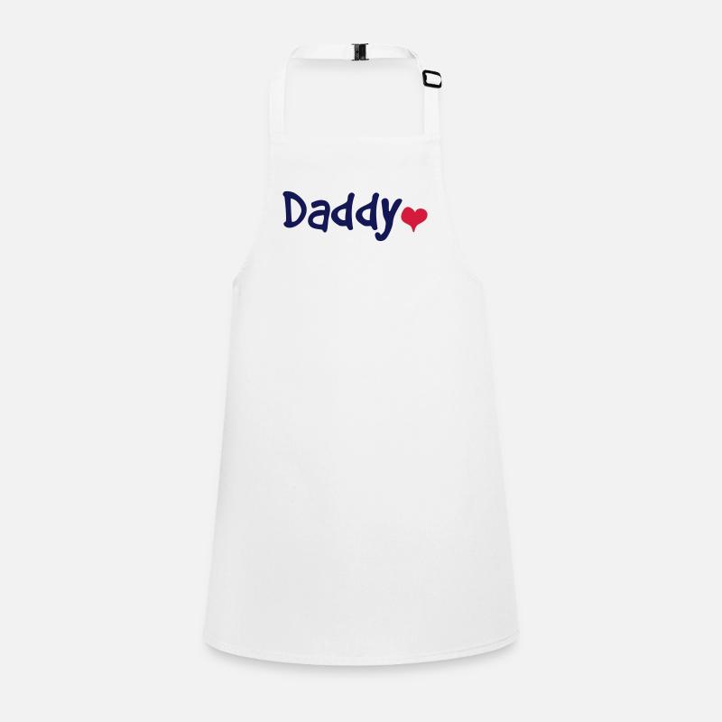Daddy with Heart Children's Apron