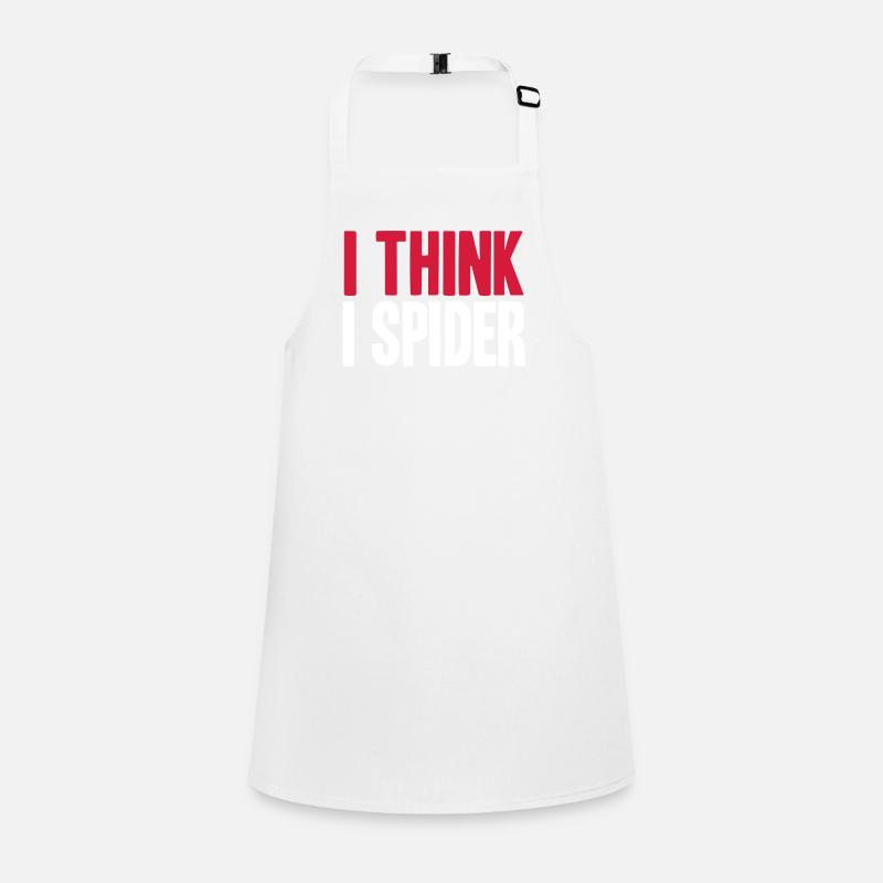 I THINK I SPIDER (DENGLISCH) Children's Apron