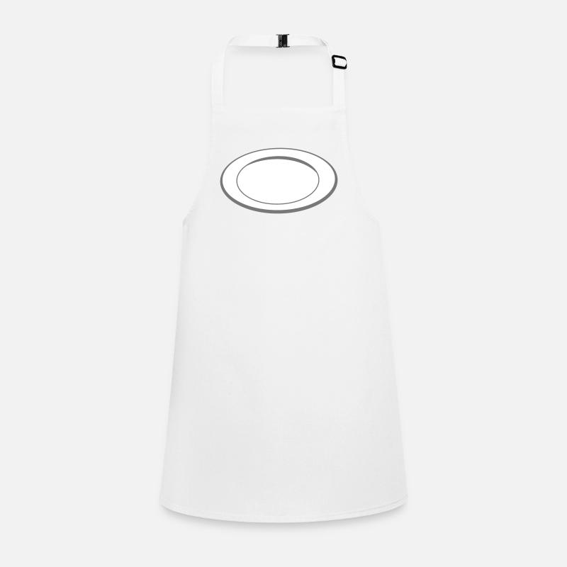empty plate Children's Apron