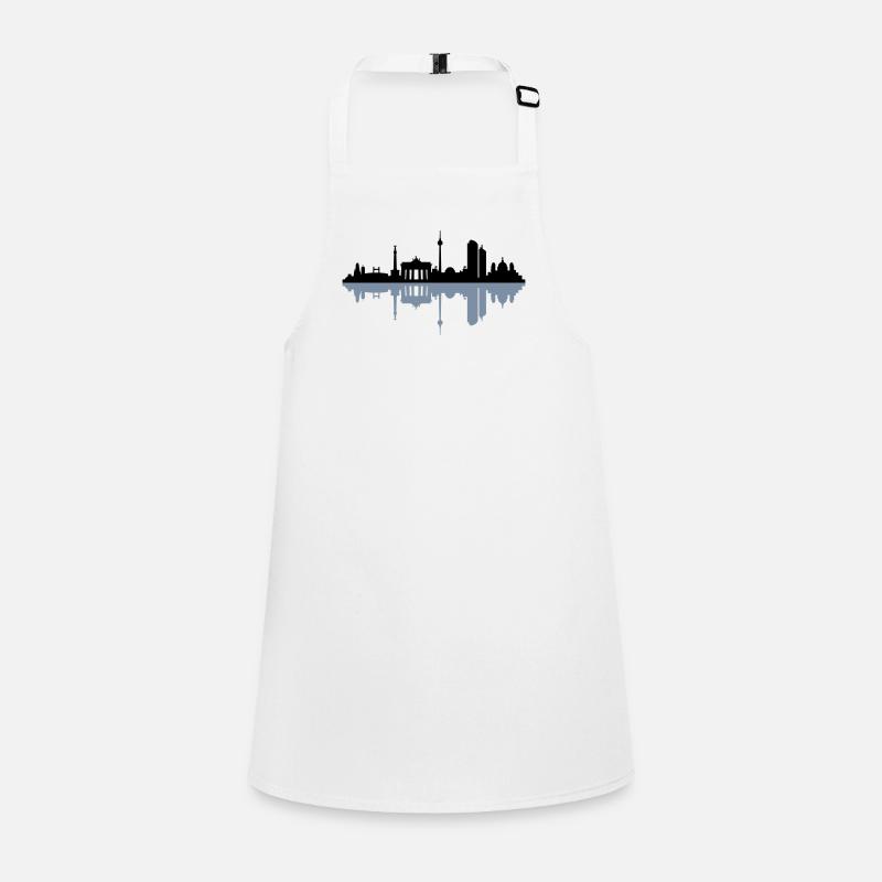 Skyline Berlin Schatten Schürze für Kinder