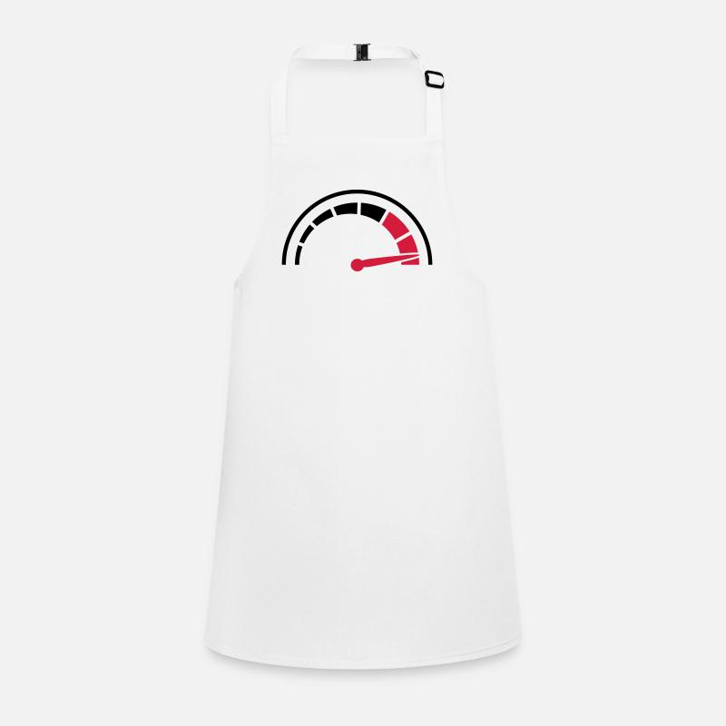 Pelouse rapide indicateur de vitesse Tablier Enfant