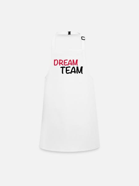 Dream Team - Tablier Enfant - blanc