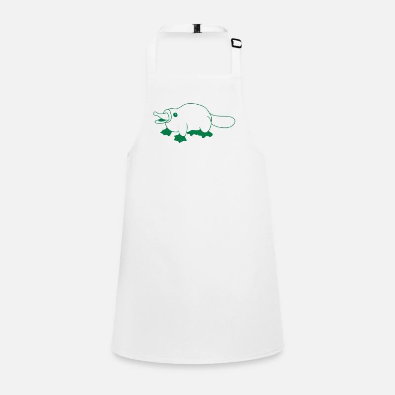 squat platypus Children's Apron