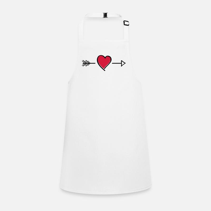 heart Schürze für Kinder