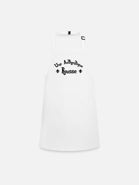 Roux / Rousse / Rousseur / Style / Mode / Rouquine - Tablier Enfant - blanc