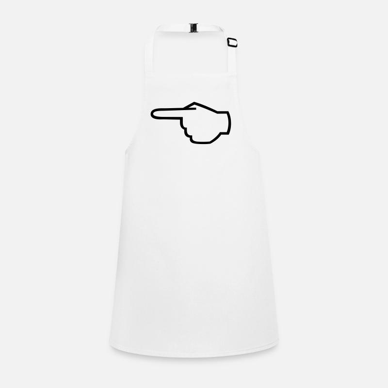 zeigefinger_01 Children's Apron