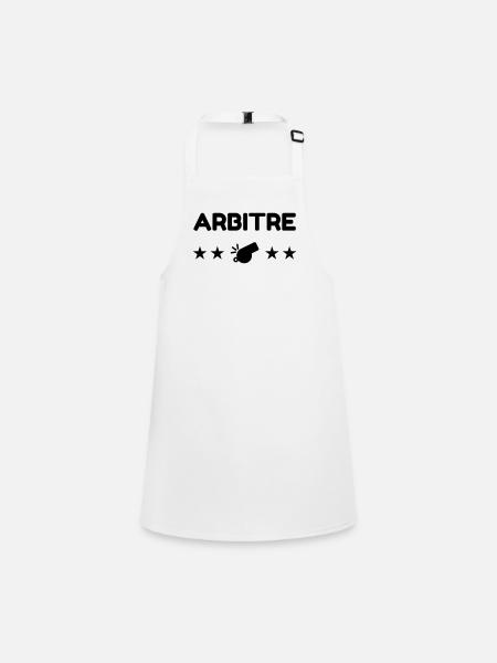 Referee Refereeing Schiedsrichter Arbitre Sport - Children's Apron - white - Front