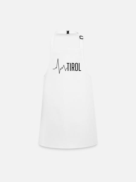 heartbeat tyrol - Children's Apron - white - Front