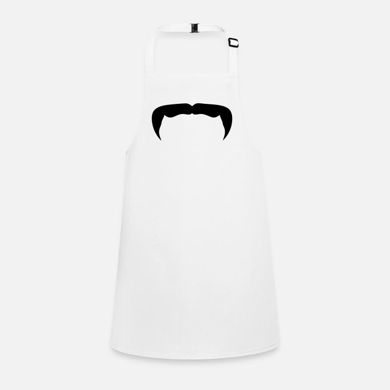 Hipster-Schnurrbart Schnurrbart Bart beard12 Schürze für Kinder