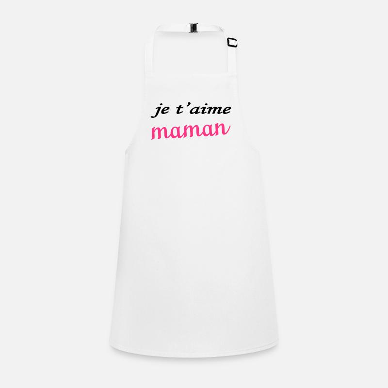 Je t'aime maman Children's Apron