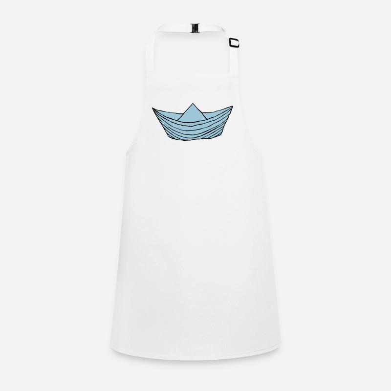 Paper Boat Children's Apron